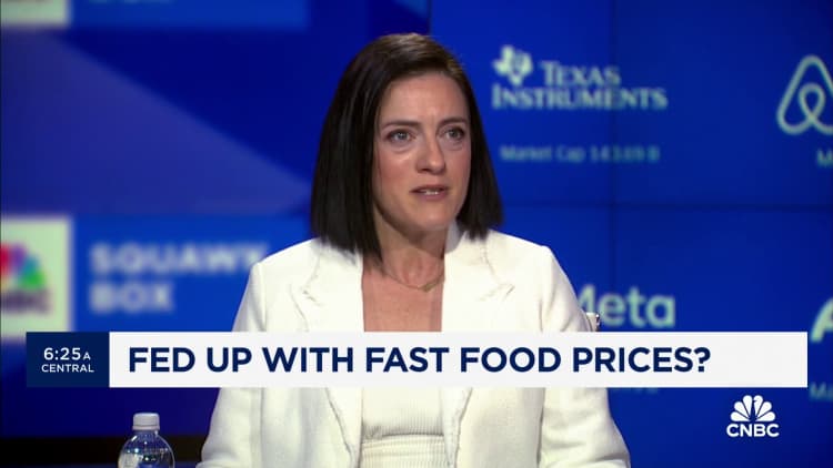 Fast food prices have been 'justified' in terms of underlying cost inflation: BofA's Sara Senatore