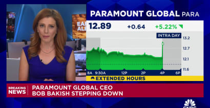 Paramount Global CEO Bob Bakish stepping down