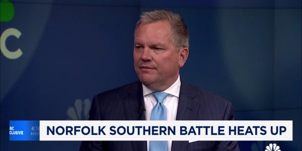 Watch CNBC's full interview with Norfolk Southern CEO Alan Shaw