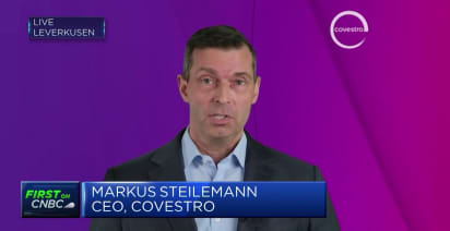 'Too early to say we are through the worst times,' says Covestro CEO