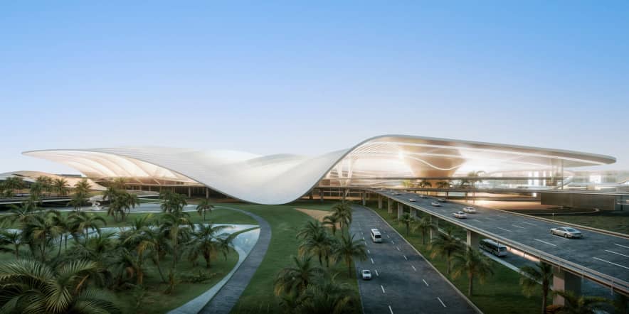 Dubai's new airport will be five times the size of its current one, aims to be the world's largest