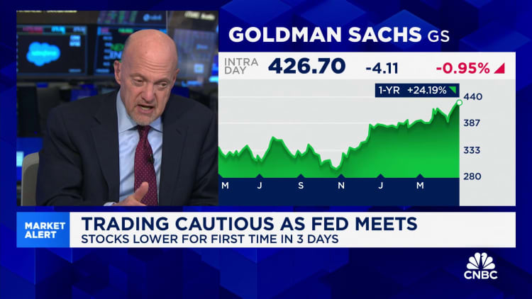 Cramer’s Stop Trading: Goldman Sachs