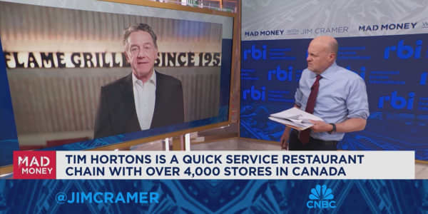 Restaurant Brands International Executive Chairman Patrick Doyle goes one-on-one with Jim Cramer