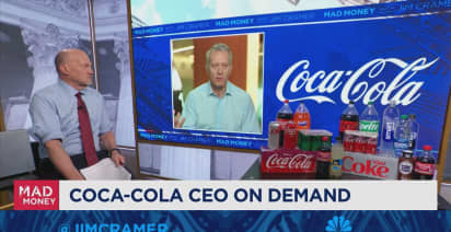 Watch Jim Cramer's full interview with Coca-Cola CEO James Quincey