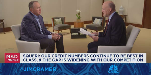 Our credit numbers continue to be best in class, says American Express CEO