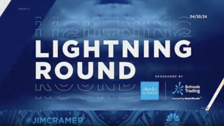 Lightning Round: Don't sell Trade Desk, 'buy it below 80', says Jim Cramer