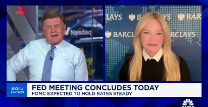 Expect Fed Chair Powell's comments to skew a bit more hawkish today, says Barclay's Meghan Graper