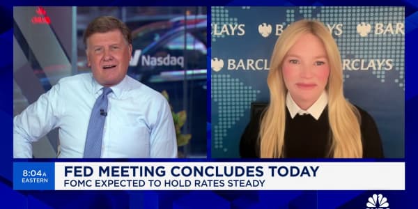 Expect Fed Chair Powell's comments to skew a bit more hawkish today, says Barclay's Meghan Graper