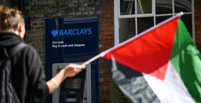 Barclays says it doesn't invest in defence firms supplying Israel