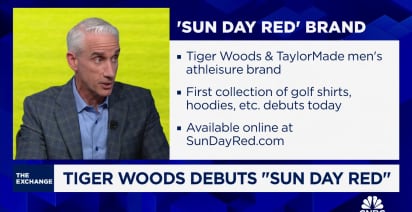 Tiger Woods enters 'surging' golf apparel space with Sun Day Red