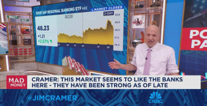 Jim Cramer breaks down the market's response to today's Fed decision