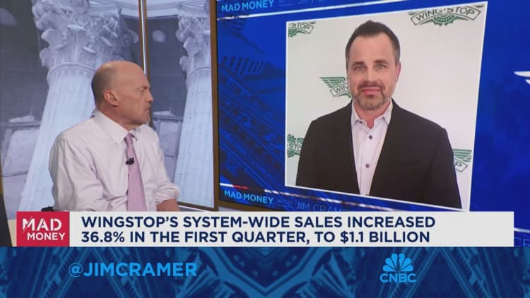 Wingstop CEO Michael Skipworth goes one-on-one with Jim Cramer