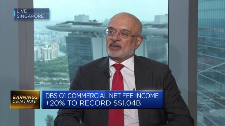 DBS Group CEO: Better outlook for our net interest margins if the Fed keeps rates on hold