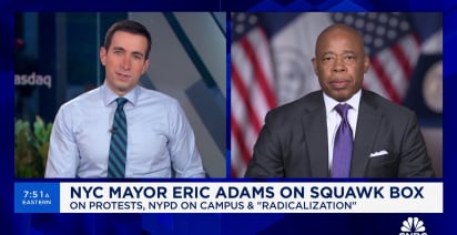 NYC Mayor Eric Adams on protest crackdown: We're not going to accept chaos in the city