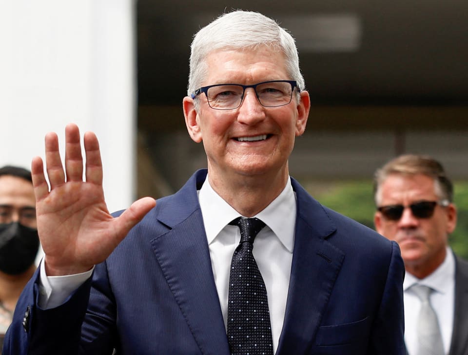 Apple announces largest-ever $110 billion share buyback as iPhone sales drop 10% 