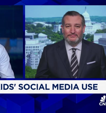 Sen. Cruz on social media bill: No reason for kids under 13 to be dealing with negative messaging