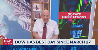 The market is hostage to everyone's worries about the Fed, says Jim Cramer