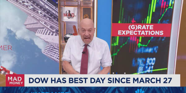The market is hostage to everyone's worries about the Fed, says Jim Cramer