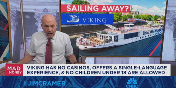 Buy a small position in Viking here, even after a strong debut, says Jim Cramer
