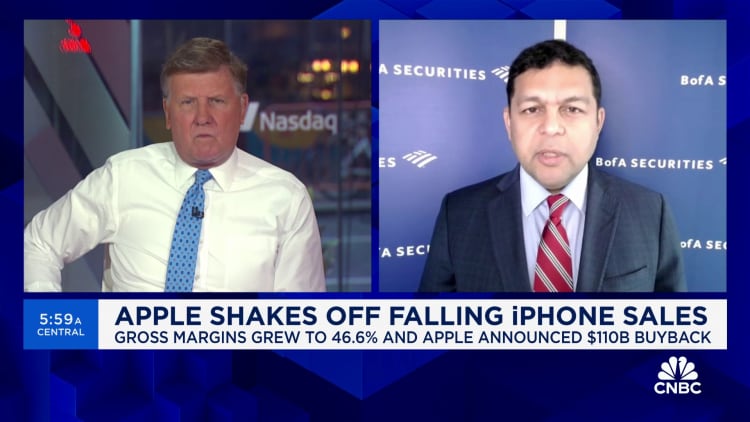 iPhone trends in China are 'much, much better' than what people feared, says BofA’s Wamsi Mohan