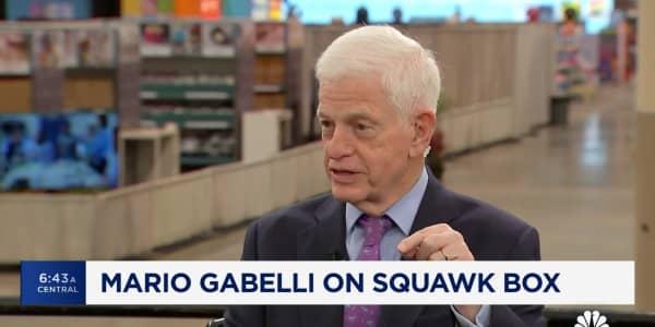 Watch CNBC's full interview with GAMCO Investors CEO Mario Gabelli