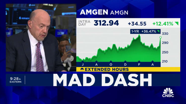Cramer’s Mad Dash: Amgen