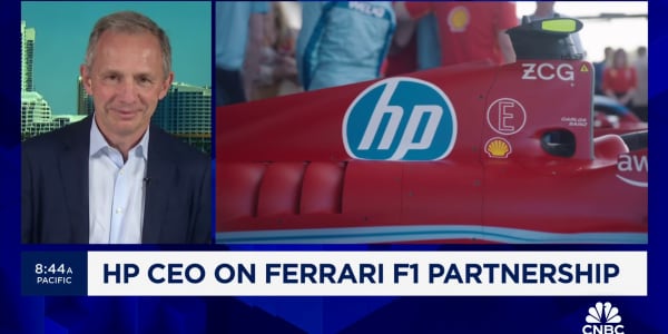 HP CEO on multi-year partnership with Ferrari