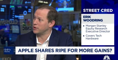 Apple: Here's why Morgan Stanley's Erik Woodring is bullish on the stock