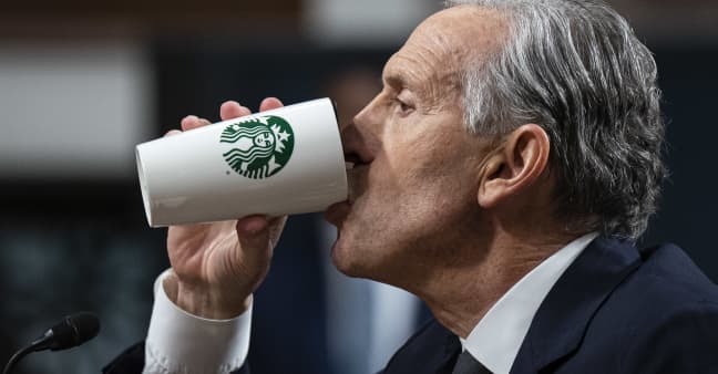 Ex-CEO Howard Schultz says Starbucks needs to revamp its stores after big earnings miss