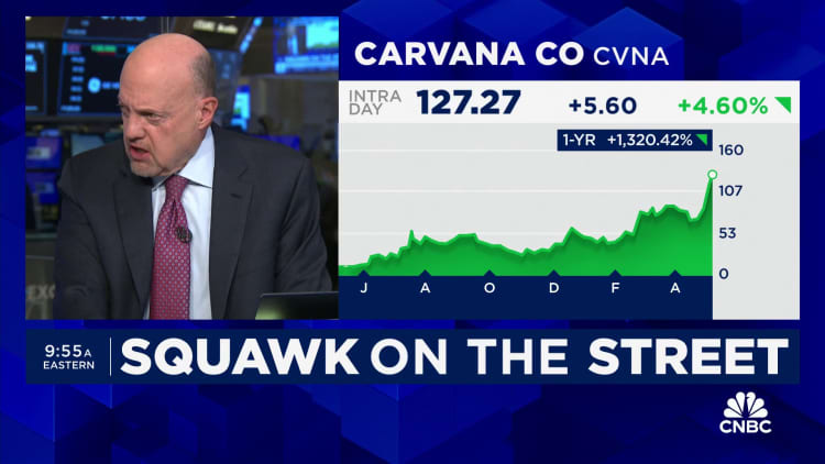 Cramer’s Stop Trading: Carvana