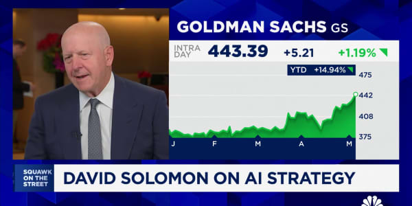 Goldman Sachs' David Solomon on AI strategy, job impact, and M&A environment