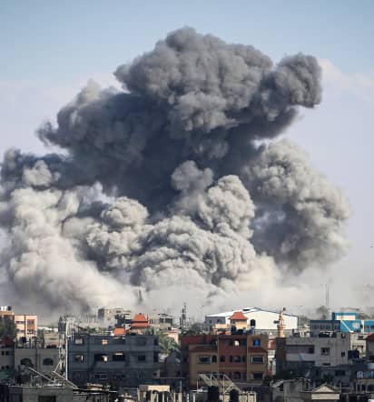 Israel launches strikes on Rafah, will send delegation to Gaza cease-fire talks