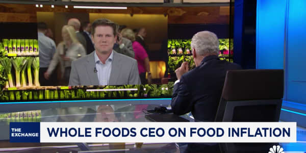 Whole Foods CEO Jason Buechel: Food inflation is 'still a real issue'
