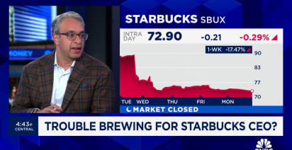 Author Gautam Mukunda talks headwinds facing Starbucks