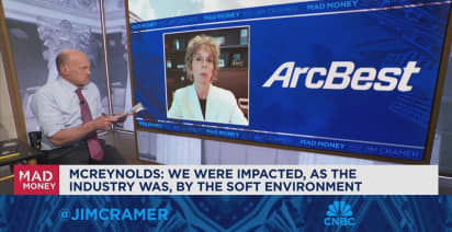 ArcBest CEO Judy McReynolds goes one-on-one with Jim Cramer