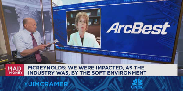 ArcBest CEO Judy McReynolds goes one-on-one with Jim Cramer
