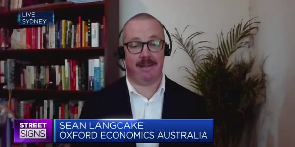 Fall in Australia's inflation rate will be a 'protracted process,' says Oxford Economics