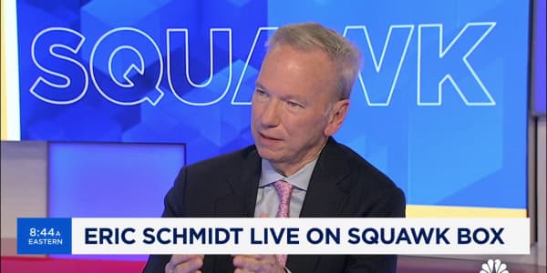 Watch CNBC’s full interview with former Google executive chairman and CEO Eric Schmidt