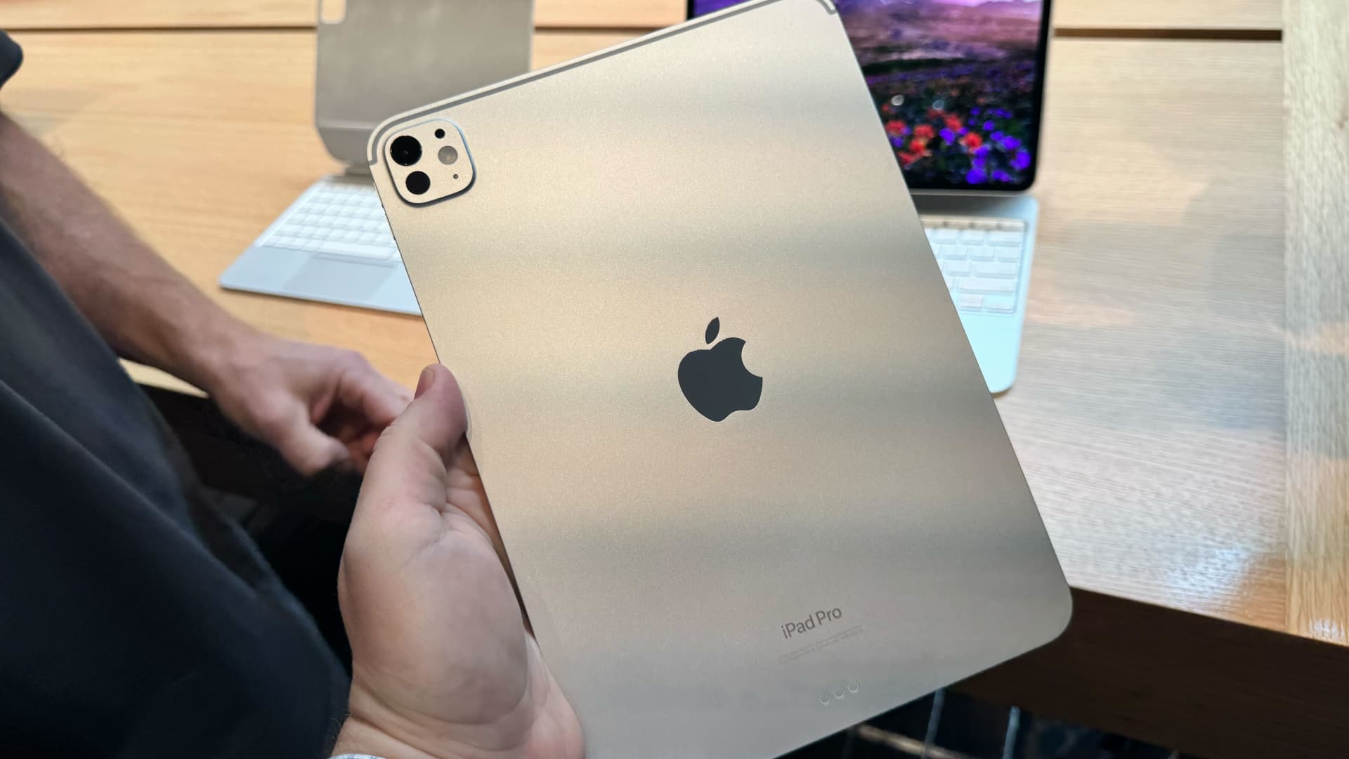 Apple announces new iPad Pro with M4, new iPad Air tablets - CNBC