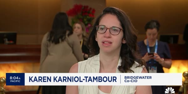 Yields still have an upside from here, says Bridgewater's Karen Karniol-Tambour