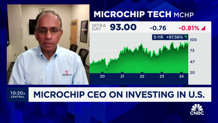 Microchip CEO on U.S. expansion, earnings and AI