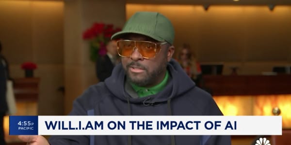 Global Music Artist will.i.am: Over-regulating AI will stop innovation