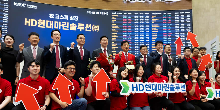 HD Hyundai Marine Solution doubles in South Korea's largest IPO since January 2022 
