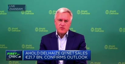 Europe and U.S. volumes are growing as inflation comes down, Ahold Delhaize CEO says