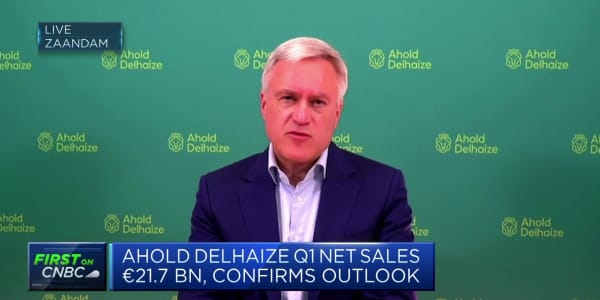 Europe and U.S. volumes are growing as inflation comes down, Ahold Delhaize CEO says
