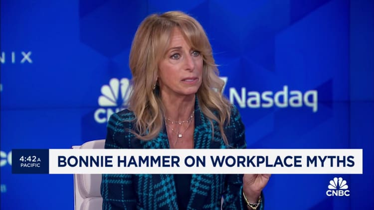 The only way to prove your professional worth is to work at it, says NBCUniversal's Bonnie Hammer