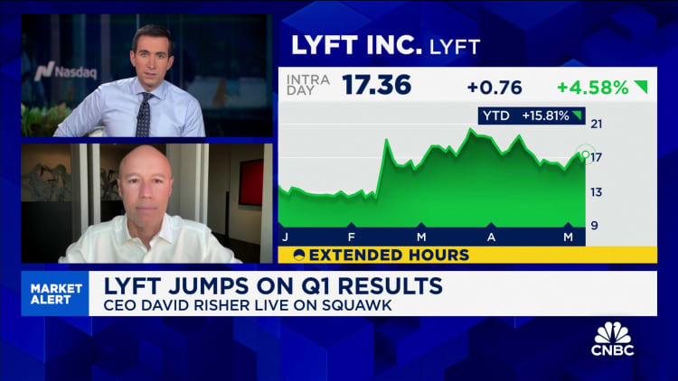 Lyft CEO David Risher on Q1 results: Customer obsession drives profitable growth
