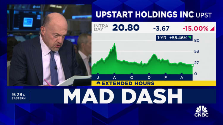 Cramer’s Mad Dash: Upstart Holdings