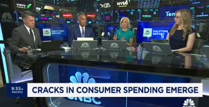 Cracks in consumer spending emerge