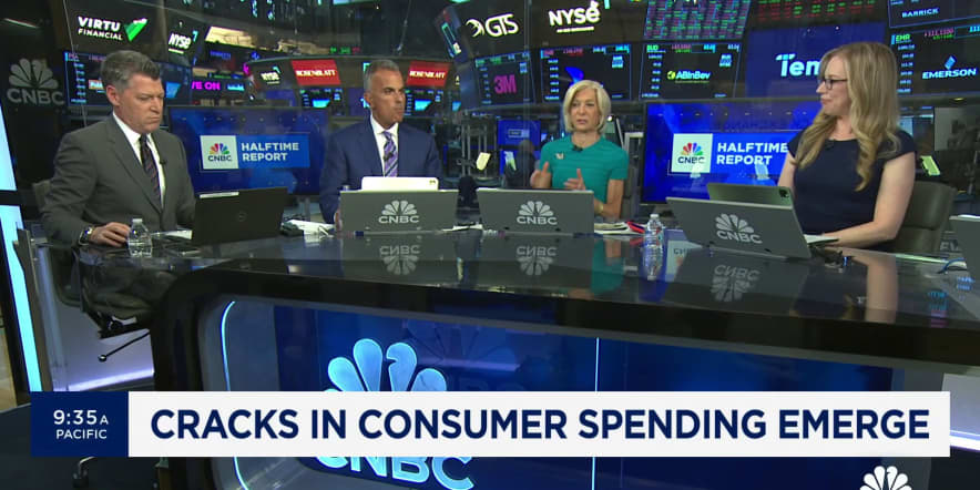 Cracks in consumer spending emerge